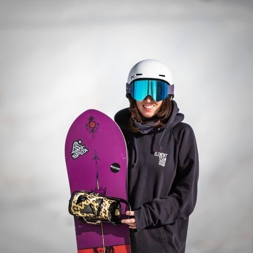 snowboard w Alpach